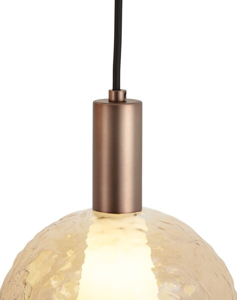 Lampă suspendată de design bronz închis 3 lumini - Ard