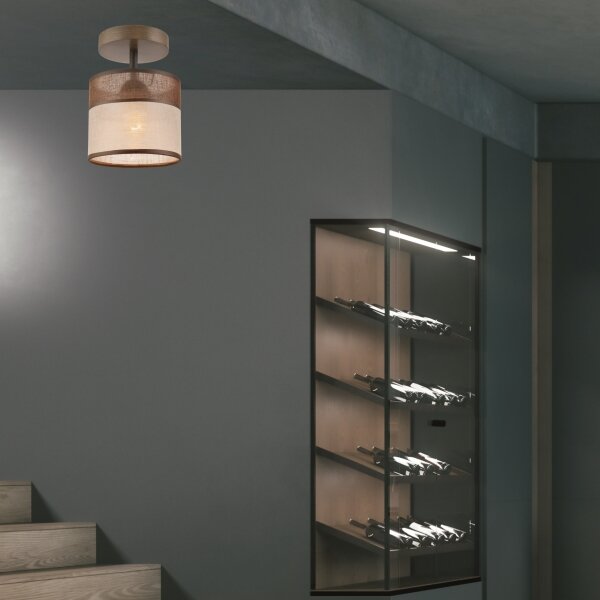 Lustr de tavan ANDREA 1xE27/60W/230V montat aproape