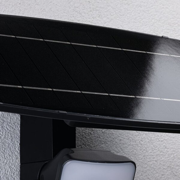 Paulmann Lampa de perete pentru exterior Smart Solar Flotas, antracit, IP65, reglabil, Negru, Plastic, Modern, Spot de perete