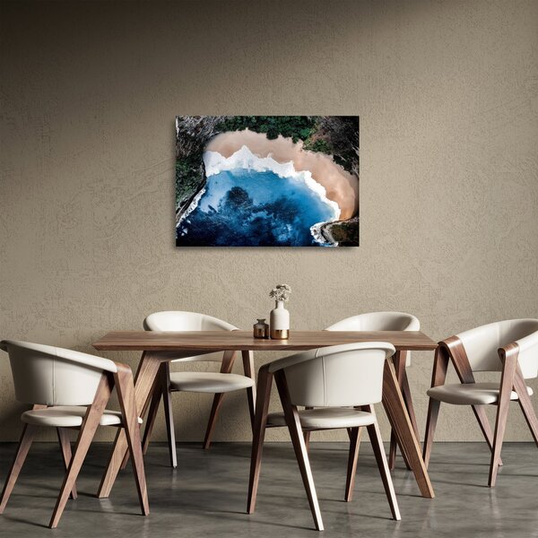 Tablou pe sticlă cu plaja Nusa Penida, Indonesia (70x50 cm)