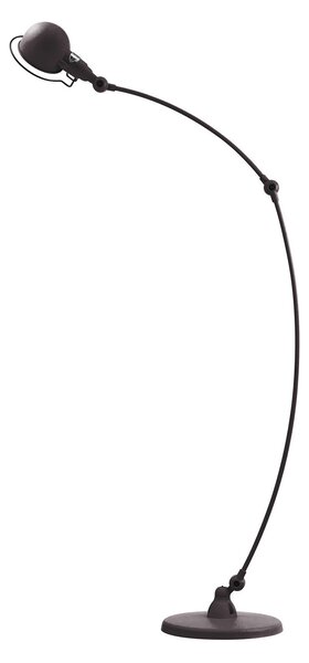 Jieldé Signal SIC843 lampă de podea, negru, Negru, Camera de zi / sufragerie, Metal, Design industrial