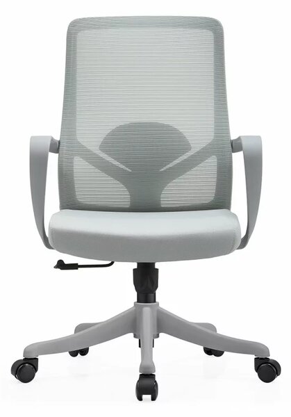 Scaun de birou ergonomic OptiSit ,reglabil, culoare gri ,dimensiuni 575*580*1000-1110 mm