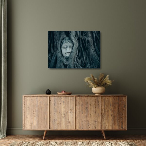Tablou pe sticlă - Fața Thailandeză (70x50 cm)