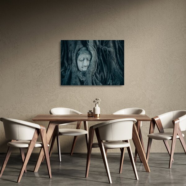 Tablou pe sticlă - Fața Thailandeză (70x50 cm)