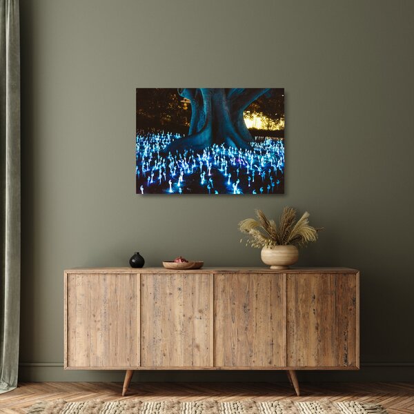 Tablou pe sticlă - Copac magic (70x50 cm)