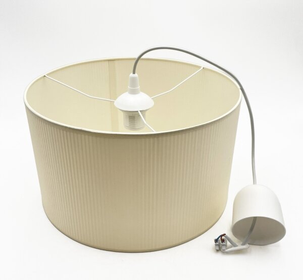 Brilagi - Lustră suspendată pe cablu SIRIJA MODERN 1xE27/60W/230V diam. 35 cm crem