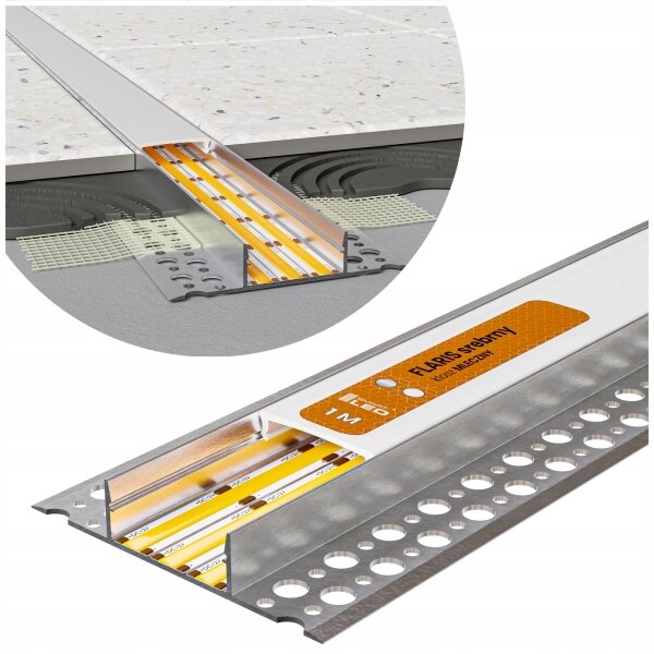 SET 1x bandă LED RGBW NEO LITE LED/24W/230V 5 m IP65 Wi-Fi + 5x profil de 1 m + telecomandă