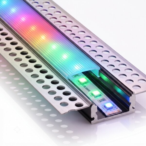 Set 1x bandă LED RGBW NEO LITE LED/24W/230V 5 m IP65 Wi-Fi + 5x profil de 1 m + telecomandă