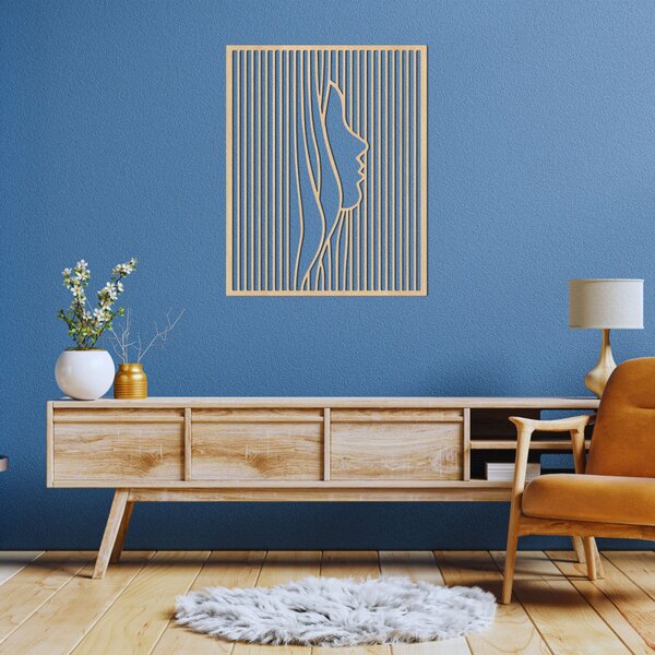 Iluzia optică a unei fețe - un element decorativ modern pentru interior | FACIEI