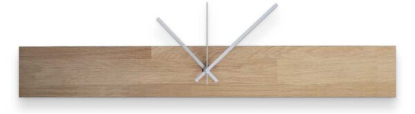 Ceas de stejar în stil scandinav, design minimalist modern | QOGOP