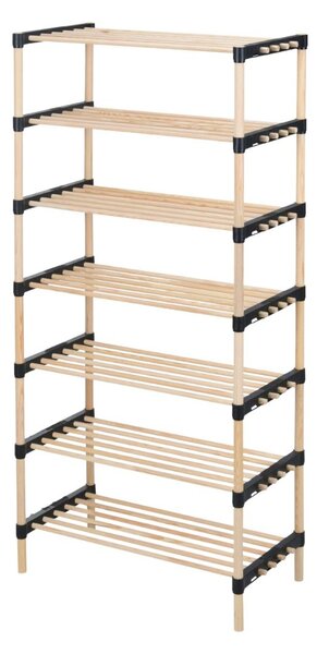 Etajeră de depozitare cu 7 niveluri STORAGE SOLUTIONS – 56x28x110 cm, design practic și versatil