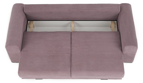 KONDELA Canapea foarte spaţioasă, violet, roz învechit, bej, GILEN BIG SOFA