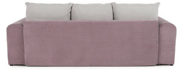 KONDELA Canapea foarte spaţioasă, violet, roz învechit, bej, GILEN BIG SOFA