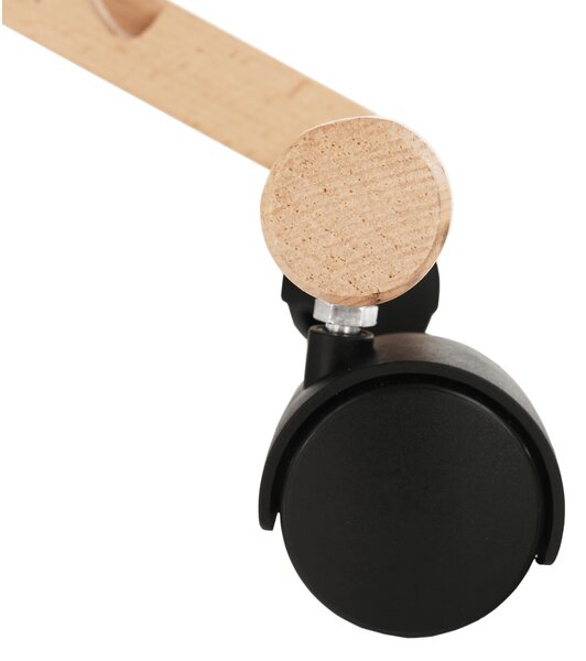 KONDELA Scaun tip kneeling ergonomic, crem / fag, GROCO