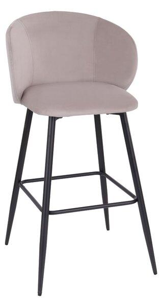 Scaun de bar Ganta Black bej