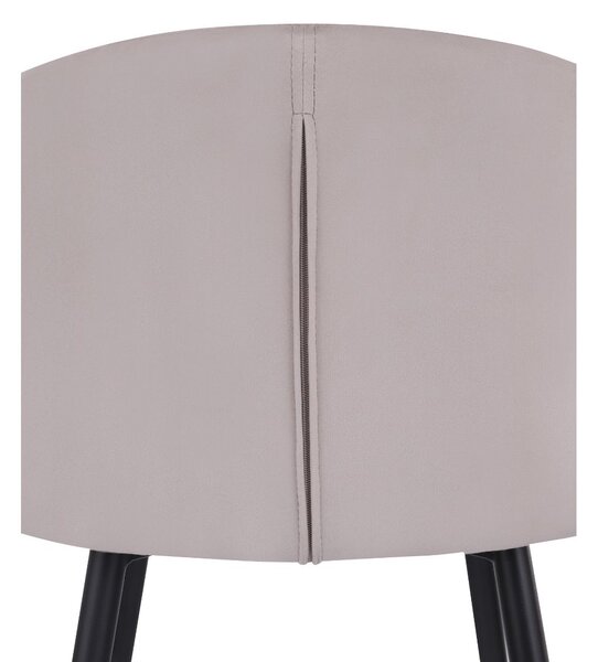 Scaun de bar Ganta Black bej