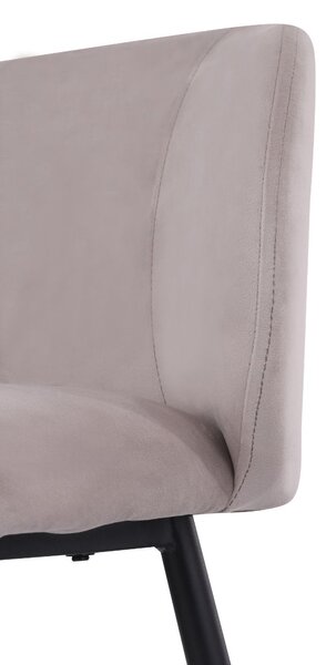 Scaun de bar Ganta Black bej