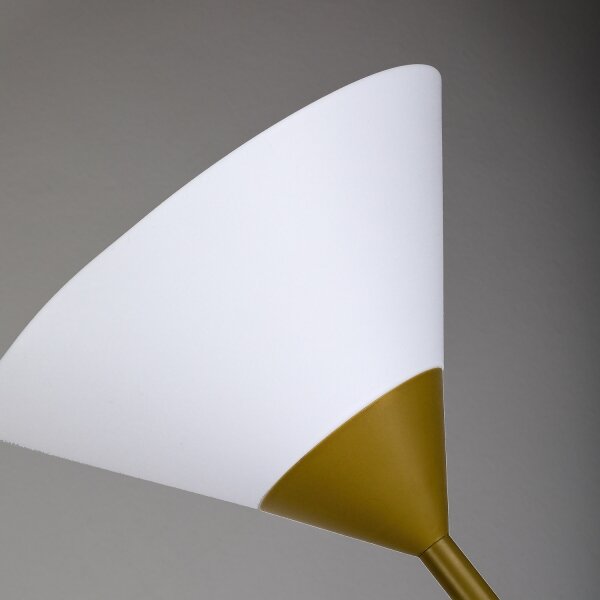 Brilagi - Lampadar ARIANA 1xE27/100W/230V + 1xE14/25W auriu