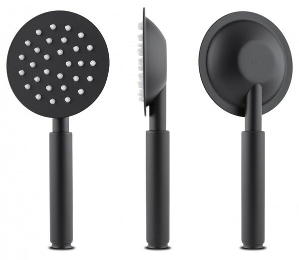 Erga Studio, set de duș ascuns cu cap de ploaie 30 cm și sistem i-BOX, negru mat, ERG-YKA-BP.STUDIO 30 BLK