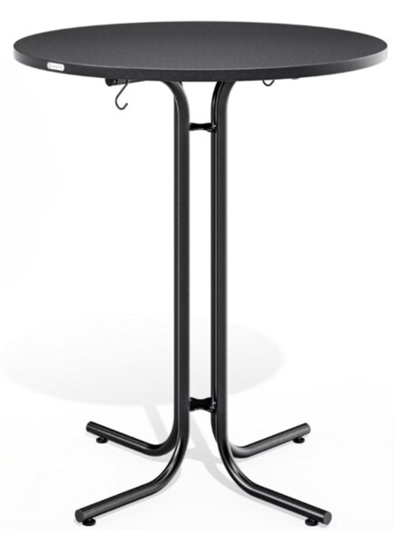 Masă de bar pliabilă RAUL 110x80cm, gri Casaria