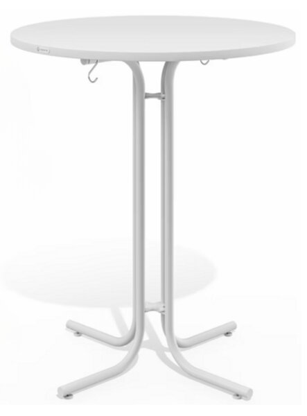 Masă de bar pliabilă RAUL 110x80cm, albă Casaria