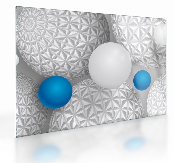 Tablou pe sticlă cu motiv 3D (70x50 cm)