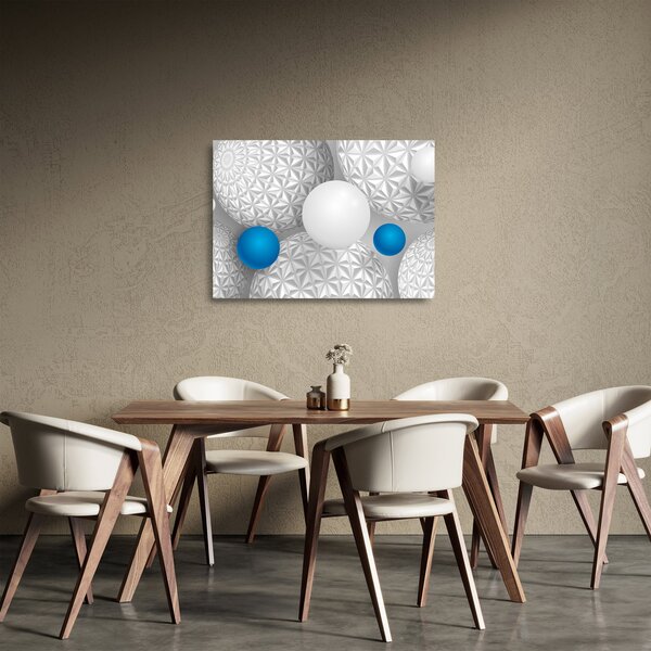 Tablou pe sticlă cu motiv 3D (70x50 cm)