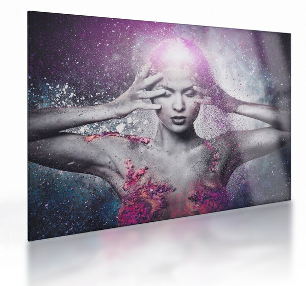 Tablou pe sticlă - Energie (70x50 cm)