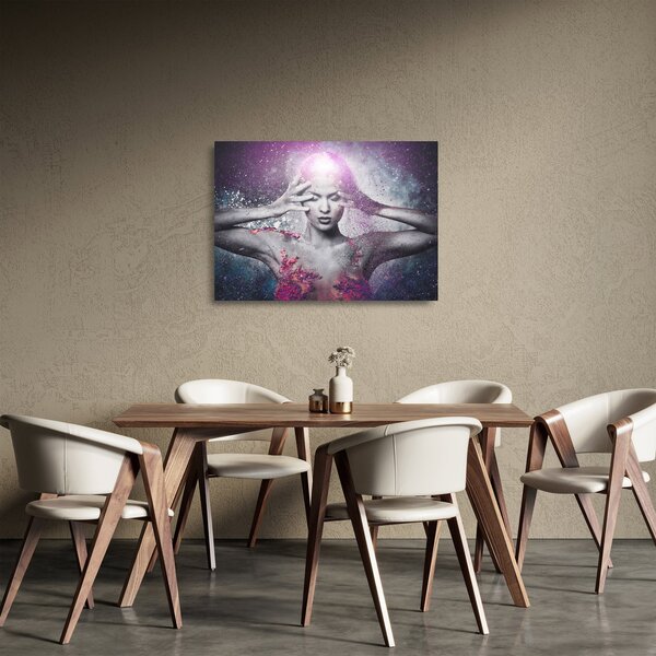 Tablou pe sticlă - Energie (70x50 cm)
