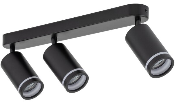 Spot JET 3xGU10/10W/230V negru