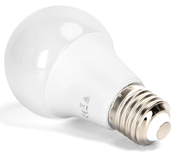 Aigostar - Bec LED RGBW dimabil A60, soclu E27, 8W, 230V, 3000K, cu telecomandă