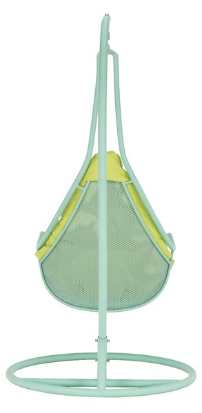 KONDELA Balansoar suspendat , neomint / verde, TALISE