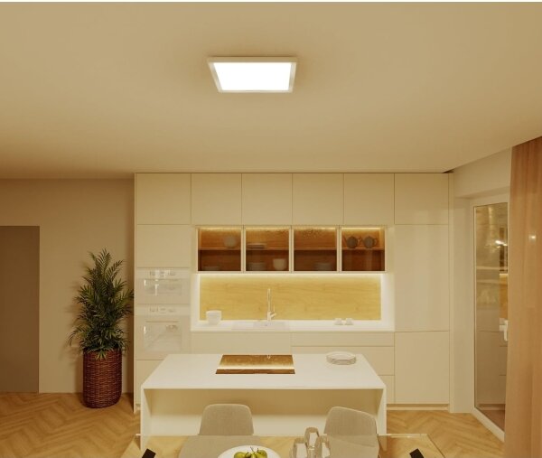 Philips - Plafonieră LED reglabilă LED/15W/230V 2700K 39,5x39,5 cm