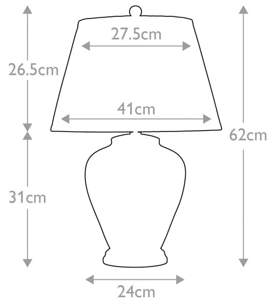 Lampă de masă LEAVES 1xE27/60W/230V Elstead