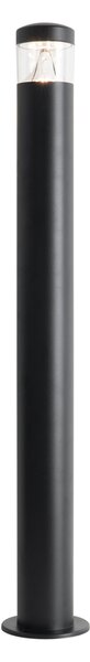 Lampă de exterior modernă neagră 80 cm IP44 incluzând LED - Roxy