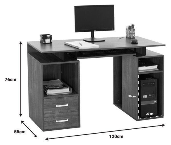 Birou Liberion Pako World Nuc 120x55x76 cm