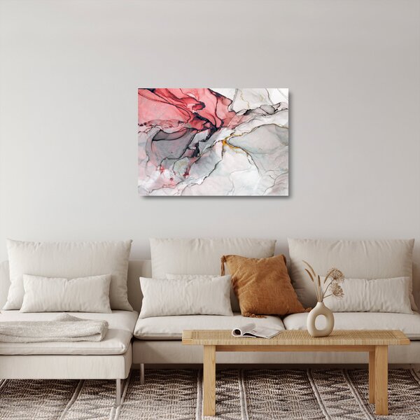 Tablou pe sticlă abstractie (70x50 cm)