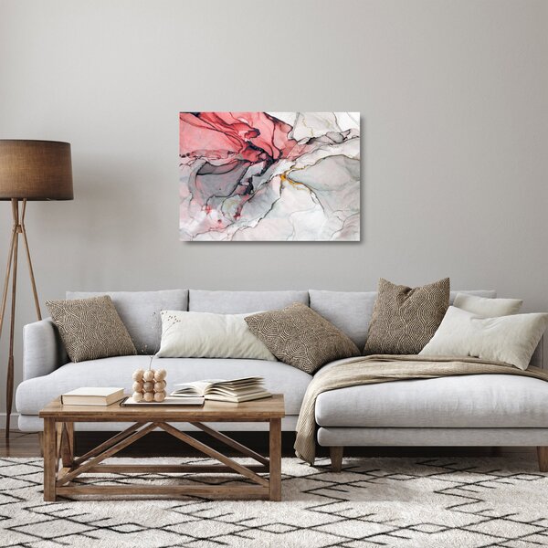 Tablou pe sticlă abstractie (70x50 cm)