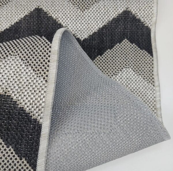 Covor Bucatarie, Flex 19641 08, Gri, Dimensiunea 75x150 cm 75x150