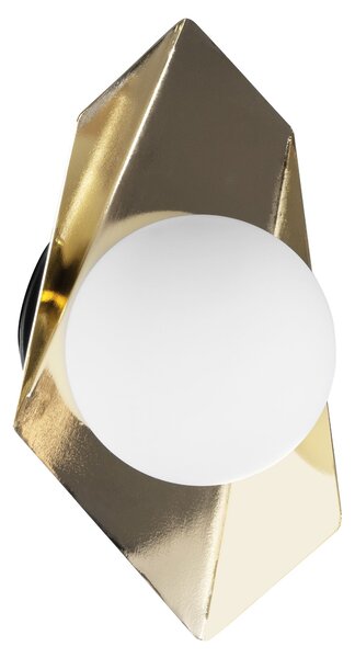 Toolight Instrument, lampă de perete 1xG9 APP1411-W, negru-auriu, OSW-08087