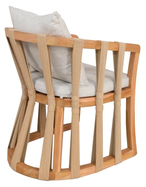 Fotoliu Morani Boho Pako World Natural 61x66x75 cm