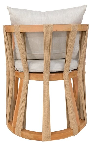 Fotoliu Morani Boho Pako World Natural 61x66x75 cm