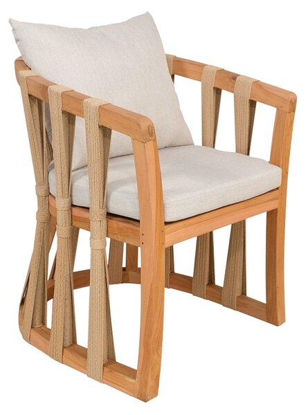 Fotoliu Morani Boho Pako World Natural 61x66x75 cm