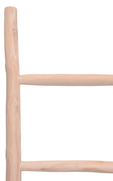 Cuier prosoape tip scara Ladder Boho Pako World Natural 45x6x150 cm