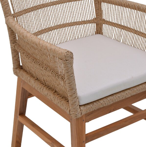 Fotoliu Inca Boho Pako World Natural 60x61x90 cm