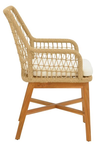 Fotoliu Elaiza Boho Pako World Natural 58x60x90 cm