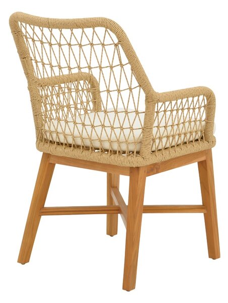 Fotoliu Elaiza Boho Pako World Natural 58x60x90 cm