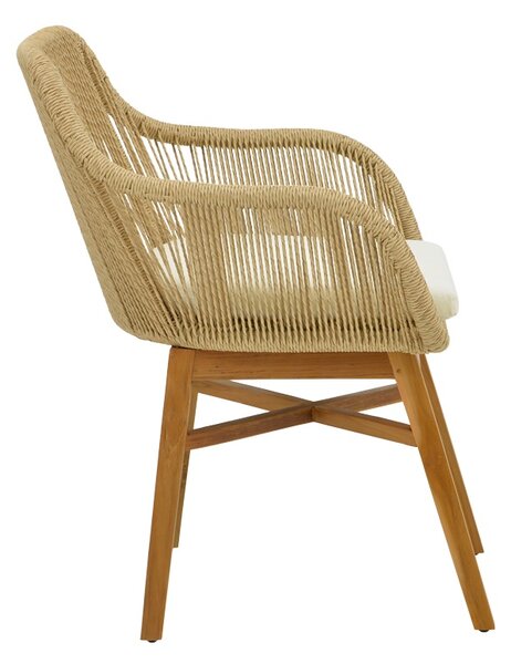 Fotoliu Kalie Boho Pako World Natural 60x61x80 cm