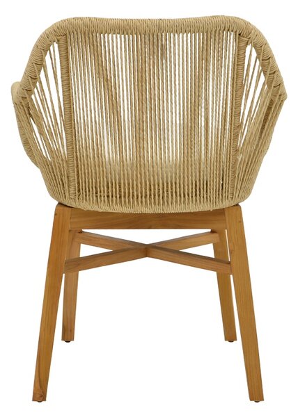 Fotoliu Kalie Boho Pako World Natural 60x61x80 cm