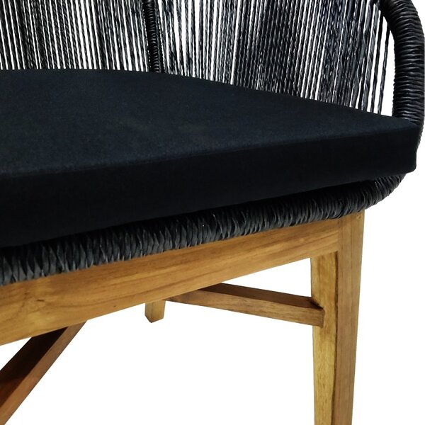 Fotoliu Kalie Boho Pako World Natural 60x61x80 cm